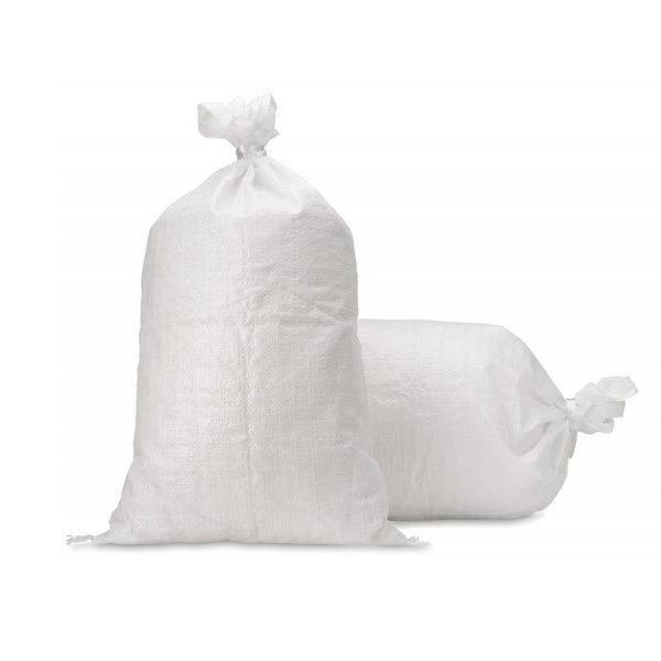 Szőtt táska - 50 x 85 cm - fehér