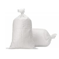 Szőtt táska - 40 x 60 cm - fehér